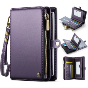 Passport Wallet with 11 Card Slots