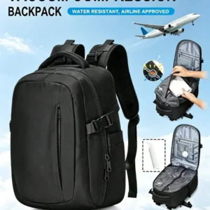 Vacuum-compressed backpack waterproof